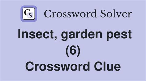 garden pest crossword clue|slimy garden pest crossword clue.